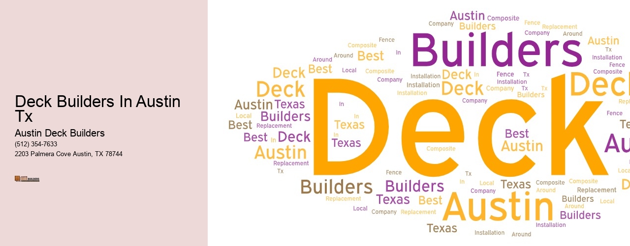Deck Builders In Austin Tx 