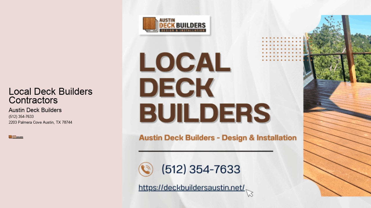 Local Deck Builders Contractors 