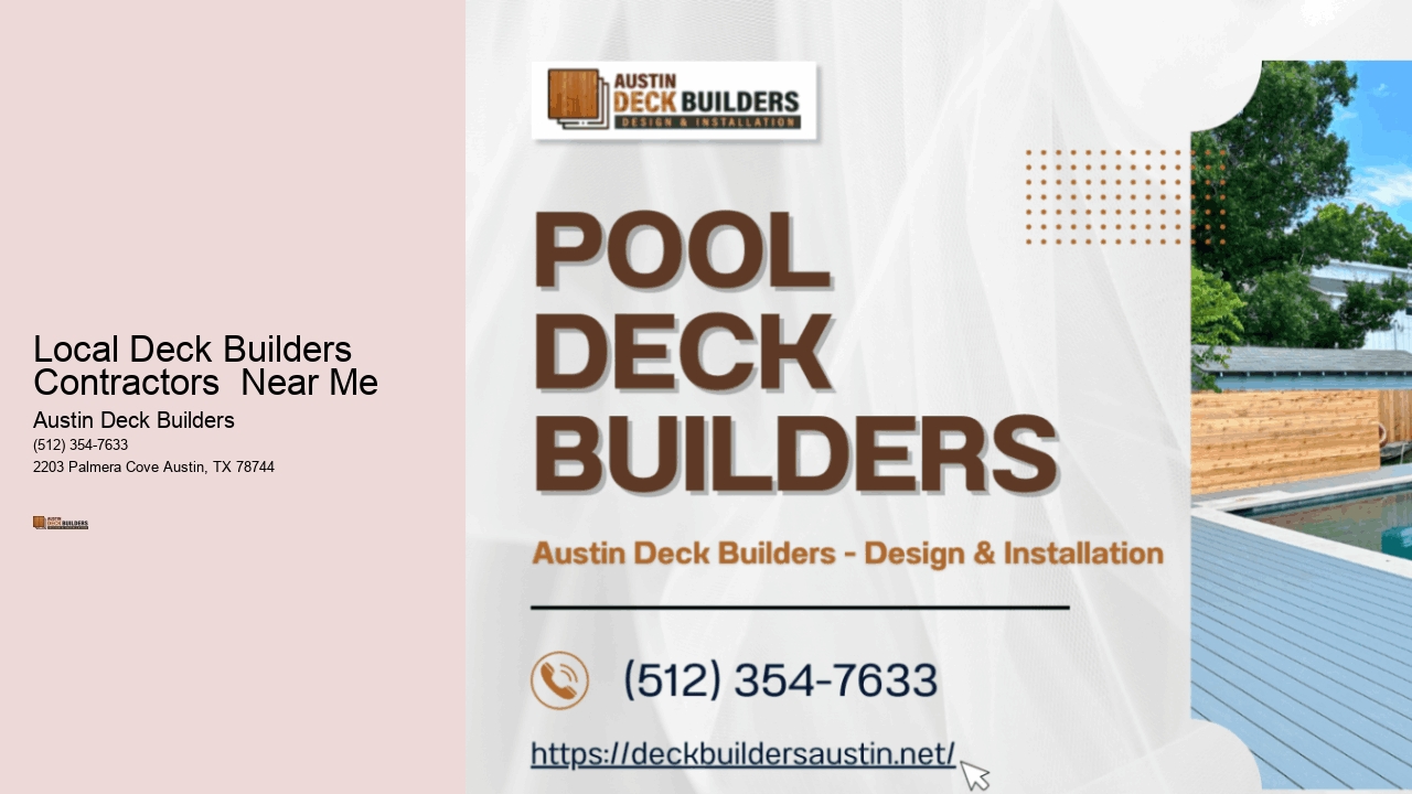 Local Deck Builders Contractors  Near Me