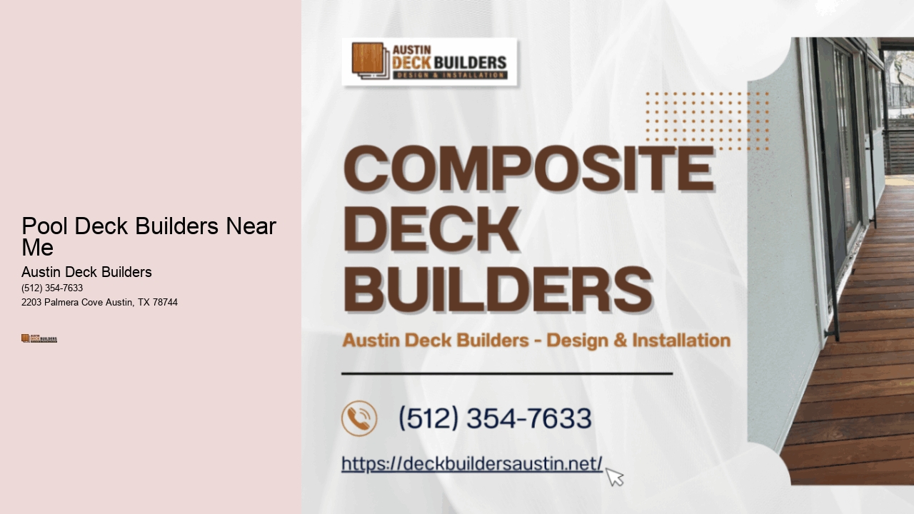 Pool Deck Builders Near Me