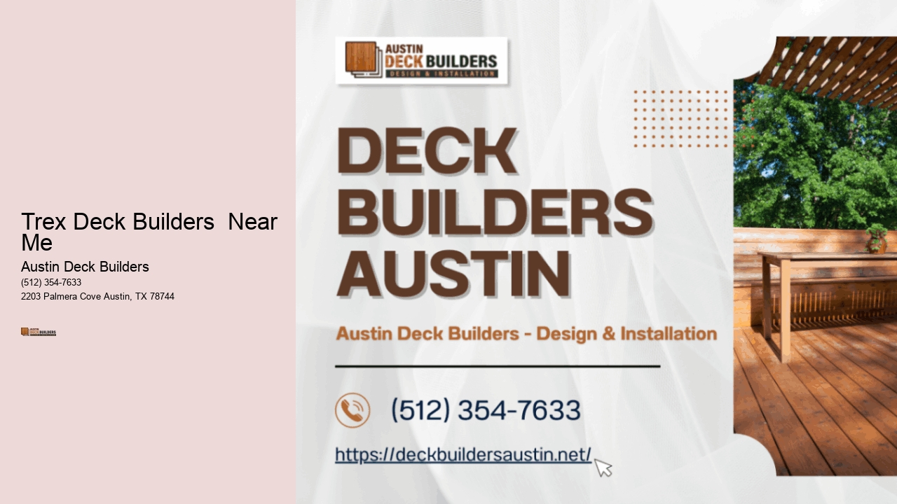 Trex Deck Builders  Near Me